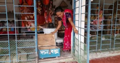 গফরগাঁওয়ে শিব মন্দিরে দানবাক্সে টাকা চুরি