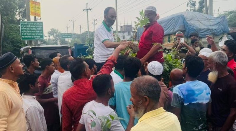 গাছ আমাদের মানসিক স্বাস্থ্যের জন্য অপরিহার্য-এডভোকেট এম এ হান্নান খান