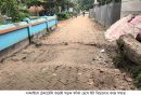 সরকারি দুইটি সংস্থার দ্বন্দ্বে নান্দাইলে কিছু অংশে সড়ক ফাঁকা রেখেই ইট বিছানোর কাজ সমাপ্ত
