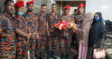 মৃত্যুর ১১ দিন পর ছেলের সন্তানের বাবা হলেন নিহত ফায়ার ফাইটার নুরুল হুদা