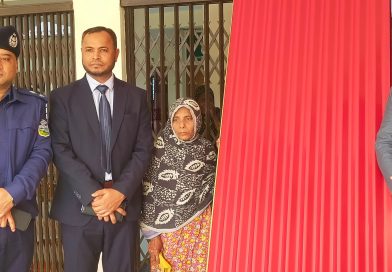 দৈনিক  আজকের বাংলাদেশ পত্রিকায় প্রকাশিত সংবাদের ভিত্তিতে ঘর তৈরির জন্য টিন পেল আসমানী