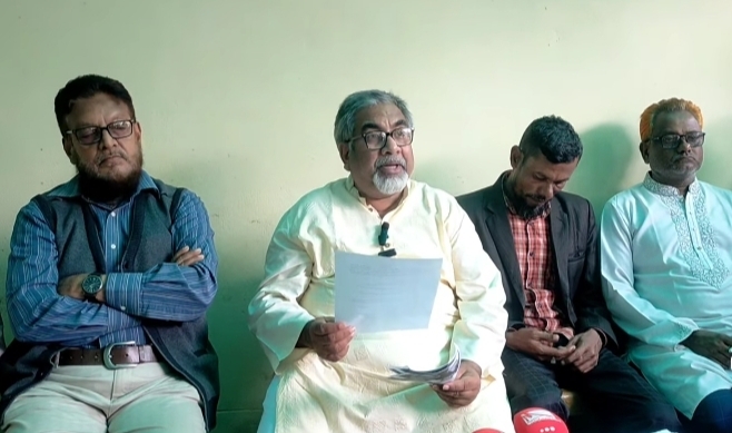 নির্বাচনের ফলাফল বাতিল ও পুনঃগণনার  দাবীতে  প্রিন্সের সংবাদ সম্মেলন 