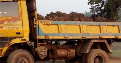 রাতের আঁধারে ভূমি দস্যুদের মাটি কাটার হিড়িক