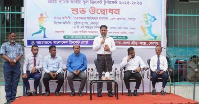 শেরপুরে প্রাইম ব্যাংক জাতীয় স্কুল ক্রিকেট টুর্নামেন্ট উদ্বোধন